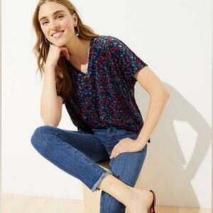 Norm Thompson Floral Jacket